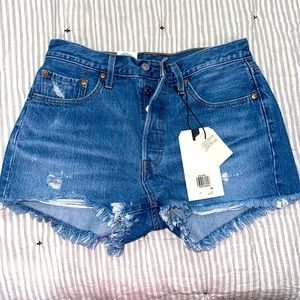 Levi’s 501 high rise shorts size 29